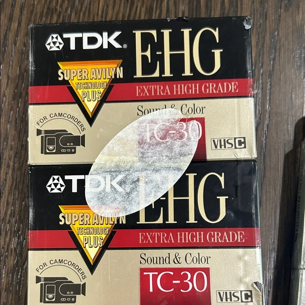 Fujifilm and TDK Cassette Tape Collection Unopened